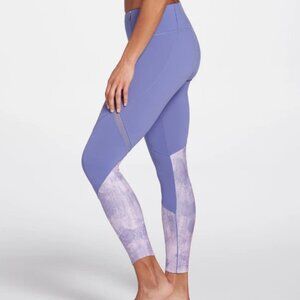 CALIA by Carrie Underwood Spliced 7/8 Leggings Purple – S